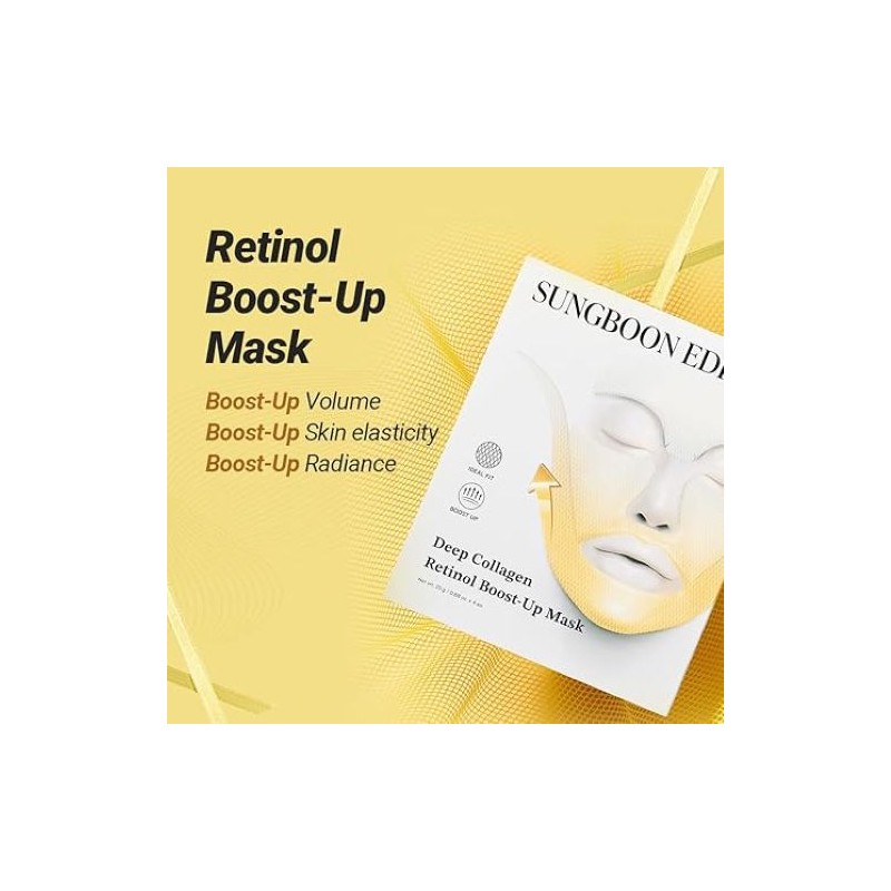 SUNGBOON EDITOR [SUNGBOON EDITOR]Deep Collagen Retinol Boost Up Mask Set