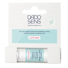 DADO SENS Lipcare Intensive Lip Balm 4.8 g – the immediate aid for dry, brittle lips – nourishes the sensitive skin of the lips gently and long-lasting