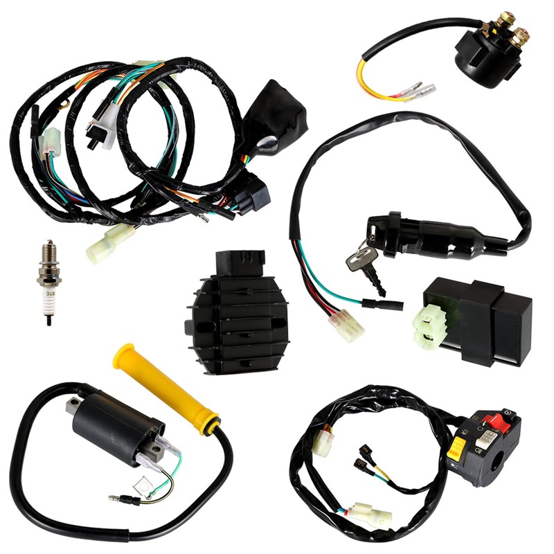 labwork CDI Ignition Coil Switch Wire Harness Assy Replacement for