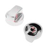 ECSiNG 2pcs Stove Knobs Replacement Part 811195 805328 Compatible with