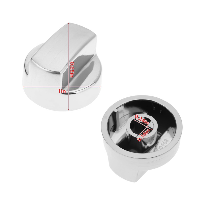 ECSiNG 2pcs Stove Knobs Replacement Part 811195 805328 Compatible with