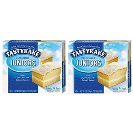 Tastykake Coconut Juniors - 2 Boxes