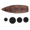 Wooden Coffee Tamper Holder Coffee Tamper Mat Stand Coffee Maker