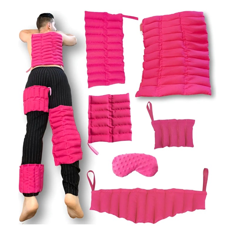 Kit 6 Compresas Semillas Con Esencias