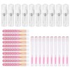 30 PCS Lash Shampoo Brushes Bottle Set, 10 Mascara Wand