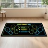 AIMALL Diatom Mud Squat Mat Non-Slip Fitness Exercise Pad for