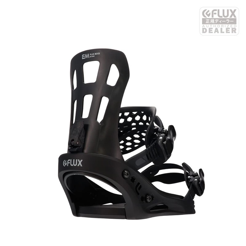 Flux EM Snowboard Binding (Black, Medium) 2022/23