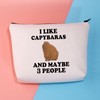 PLITI Capybara Makeup Bag Capybara Lover Gift I Like Capybaras