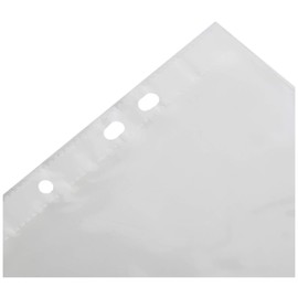 Tiger A5 clear punched poly pockets - pack of 100 quality sleeves