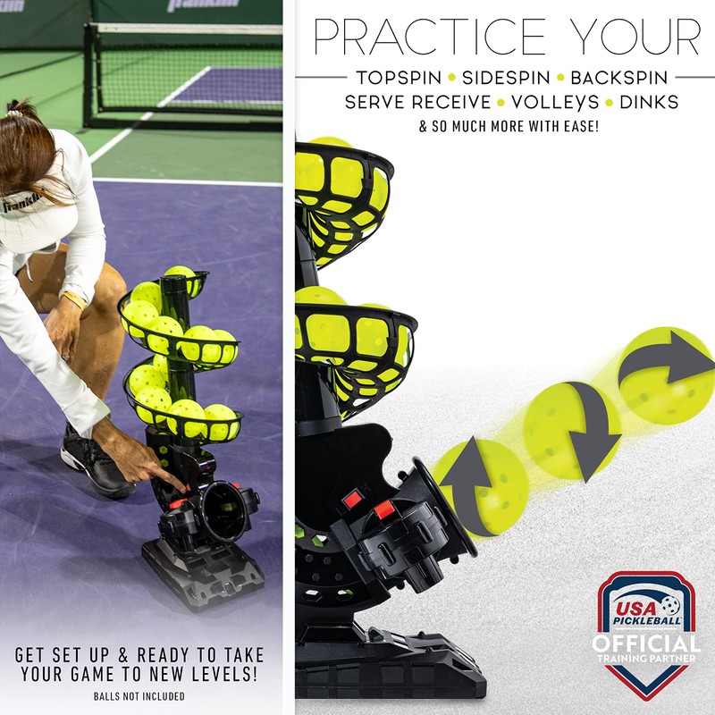 Franklin Sports Automatic Pickleball Launcher Machine - ProShot Pickleball Tosser