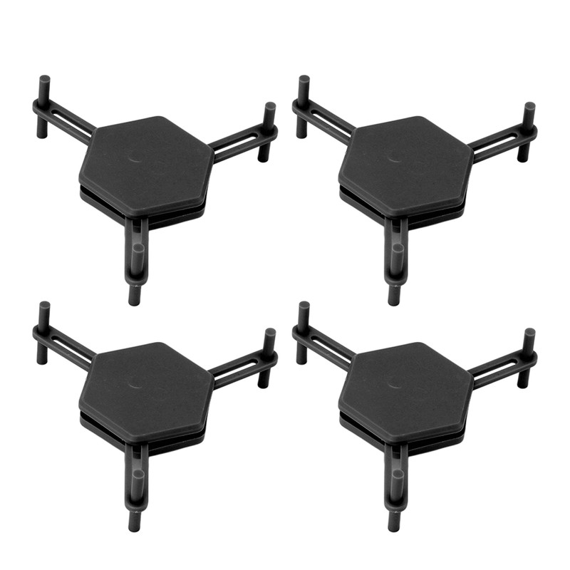 4Pcs Hexagonal Coaster Stylish Adjustable Multipurpose Hexagonal Coasters for Drinks