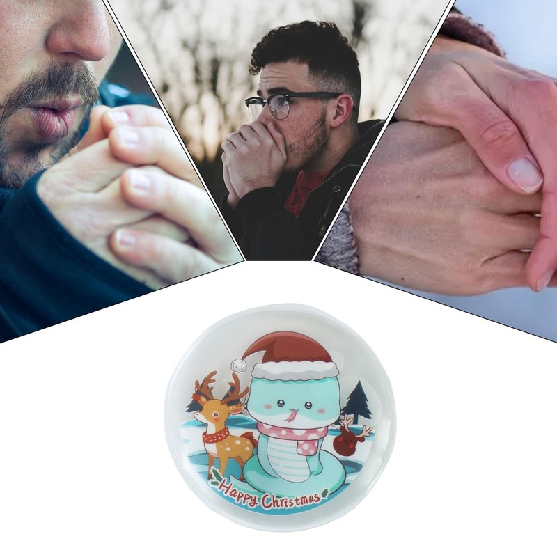 Instant Heat Pack - Set of 4 Click Hand Warmers,Reusable