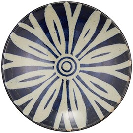 Mashiko Ware Persian Crest Plate Plate 130 Kusu PS1-4