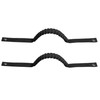 BESTAOO 2 x Roll Bar Grab Handles Front Paracord Grip