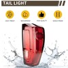 MiKaFex Tail Light Assembly Compatible With 2019-2024 GMC Sierra 1500/2500