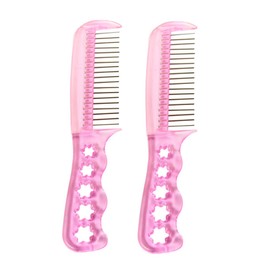 Healeved 2Pcs Doll Wig Hair Brush Static Wig Wire Brush for Dolls Hair Extensions for Women