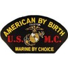 EagleEmblems PM1487 Patch-USMC,HAT,by Choice (3x5.25'')