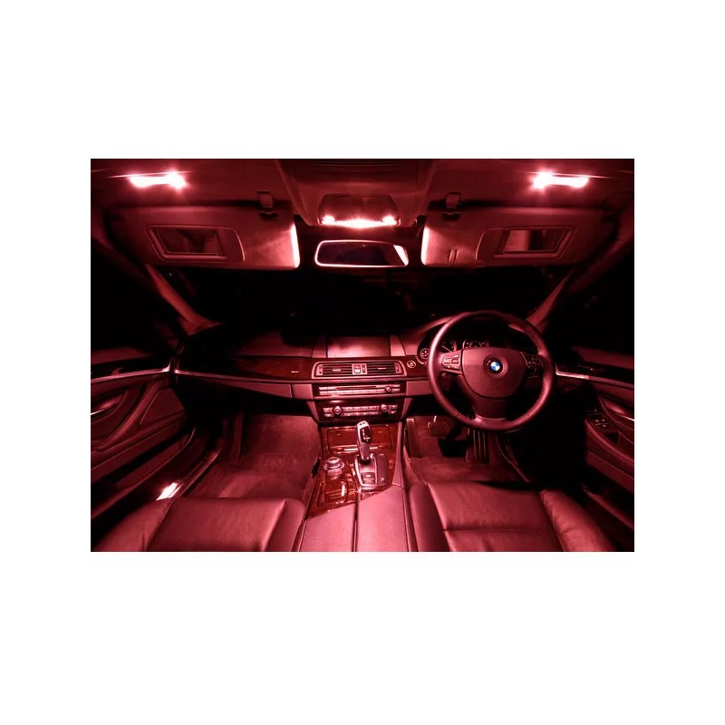 AGT Red 31mm LED Dome Map Light Interior Festoon Bulb