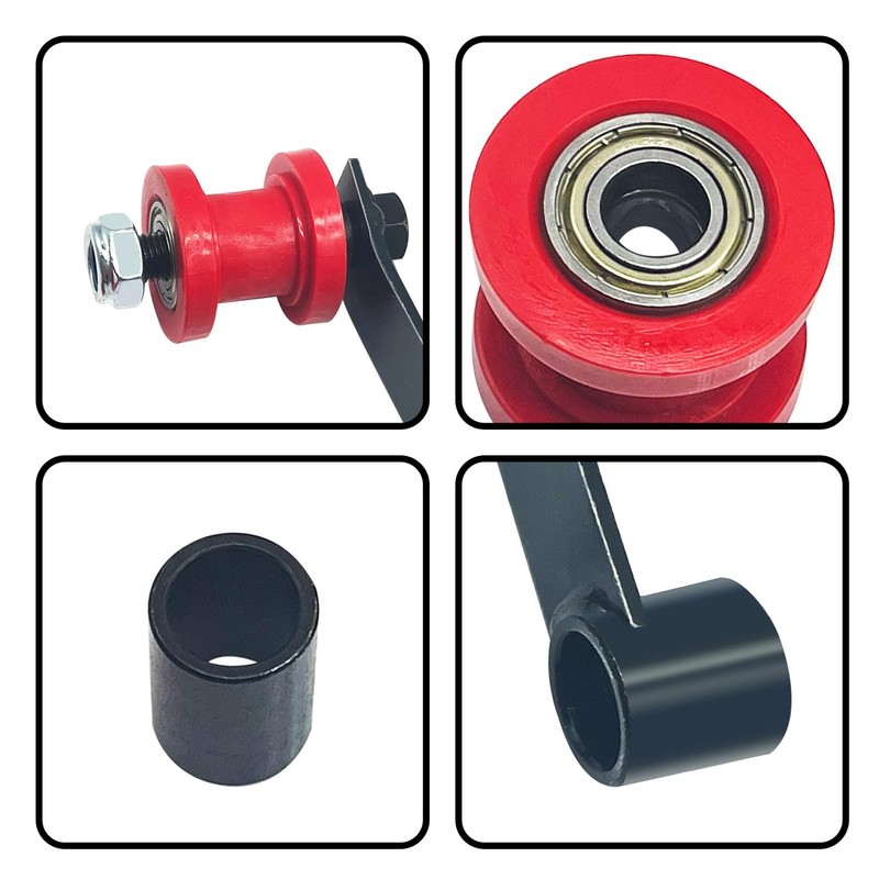 HOLATO Chain Tensioner Adjuster Roller Guide with Spring for Go