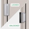 2 x Home Security Door Lock - Easy to Install