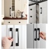 10 Pack Matte Black Cabinet Pulls 5 Inch(128MM) Hole Centers