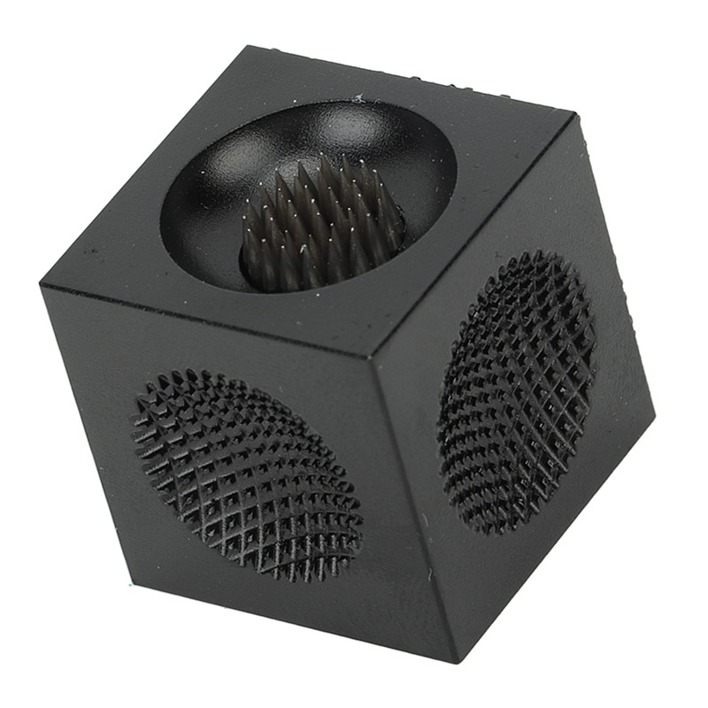 Pool Cue Tip Repair Tool Multifunctional Cube Shape Aluminum Alloy