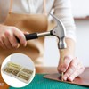350 Piece Wall Nail Set, Brass-Plated Nails Assortment, Brass Coated