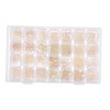 SAFIGLE 28-Compartment Nail Art Accessories Set Star and Moon Pearls