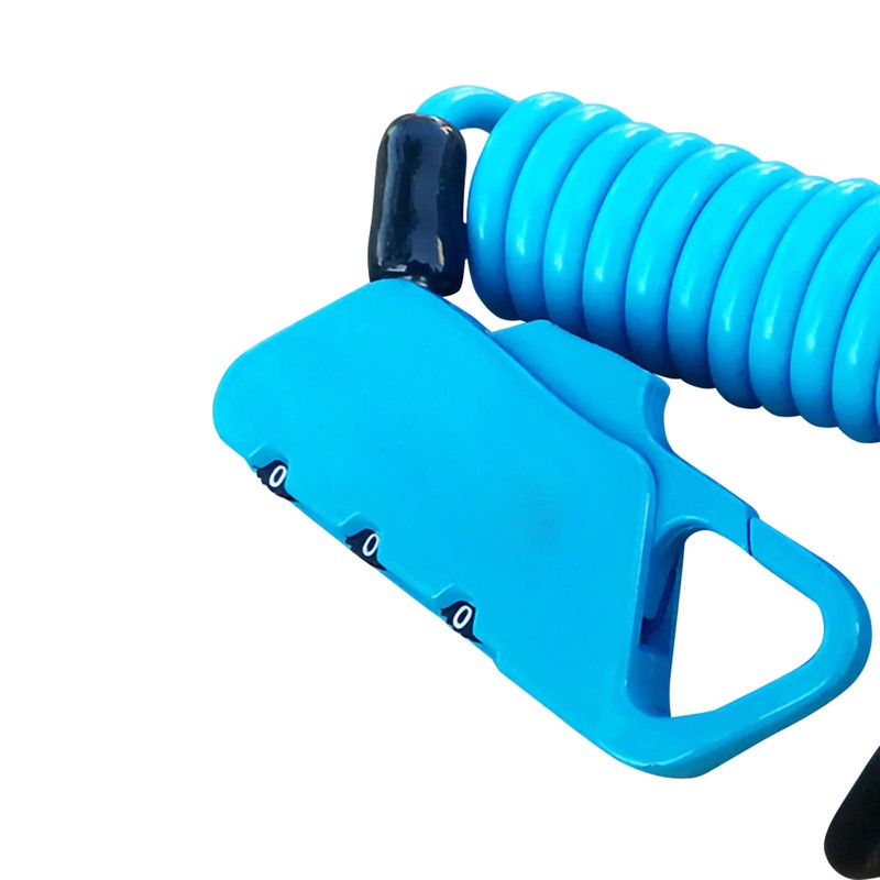 K2N Helmet Cable Lock Luggage Bike Password Anti Theft Lock