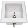 EFIELD Toilet Outlet Box, Pex Pre-Assembled,1/2-Inch Barb Crimp Pex with