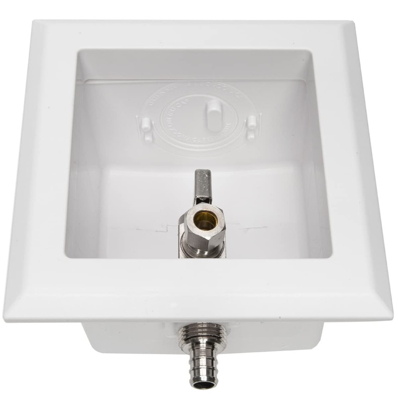 EFIELD Toilet Outlet Box, Pex Pre-Assembled,1/2-Inch Barb Crimp Pex with