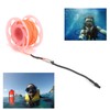 30m Plastic Wire Reel Dual Heads Hook Diving Marker Buoy