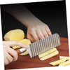 Ciieeo Crinkle Cutter Potato Chipper Fry Cutter for Vegetables Fruits