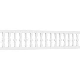 Ekena Millwork RUNP08X0625X48ELD El Dorado Architectural Grade PVC Running Trim, 8"H, White