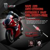 MZS Motorcycle Lever Guards, Aluminum Clutch Brake Handlebar Protector Universal