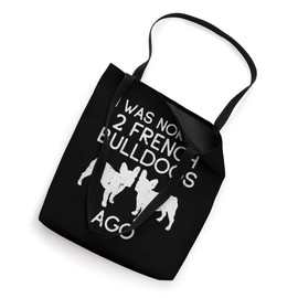 Normal 2 French Bulldogs Ago Frenchie Dog Lover Owner Gift Tote Bag