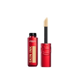 L'Oreal Paris Infaillible Skin Ink, Foundcealer, Opaque Like a Foundation, Light Like a Concealer, Up to 48H Semi-Permanent Make-Up, Waterproof, Sweat-Resistant, No Staining, Light Warm 140