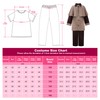 ReliBeauty Detective Costume Kids Girls and Boys,10-12/150