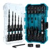 Libraton Countersink Drill Bit Set, 19 PCS Tapered Drill Bits