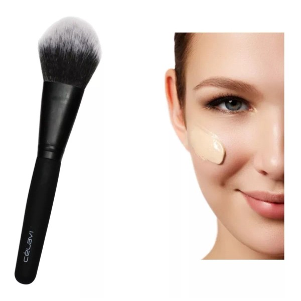Celavi Brocha Para Aplicación Base De Maquillaje Mb103