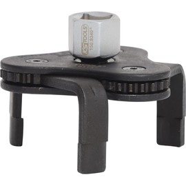 KS Tools 150.9313 1/2"+3/8" oil filter tool, 63-102mm