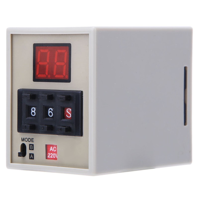 AH3-DM Time Relay Digital Display 0.01S~990H Delay Timer with A