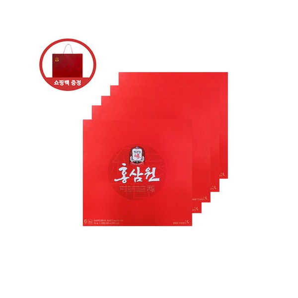 CheongKwanJang Red GinsengWon 50ml, 30 packets, 5 sets, red ginseng gift set, shopping bag included / 정관장 홍삼원 50ml 30포 5세트 홍삼선물세트 쇼핑백포함