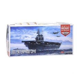 Assembly plastic model aircraft carrier USS Enterprise CV-6 / 조립식 프라모델 모형 항공모함 USS엔터프라이즈 CV-6