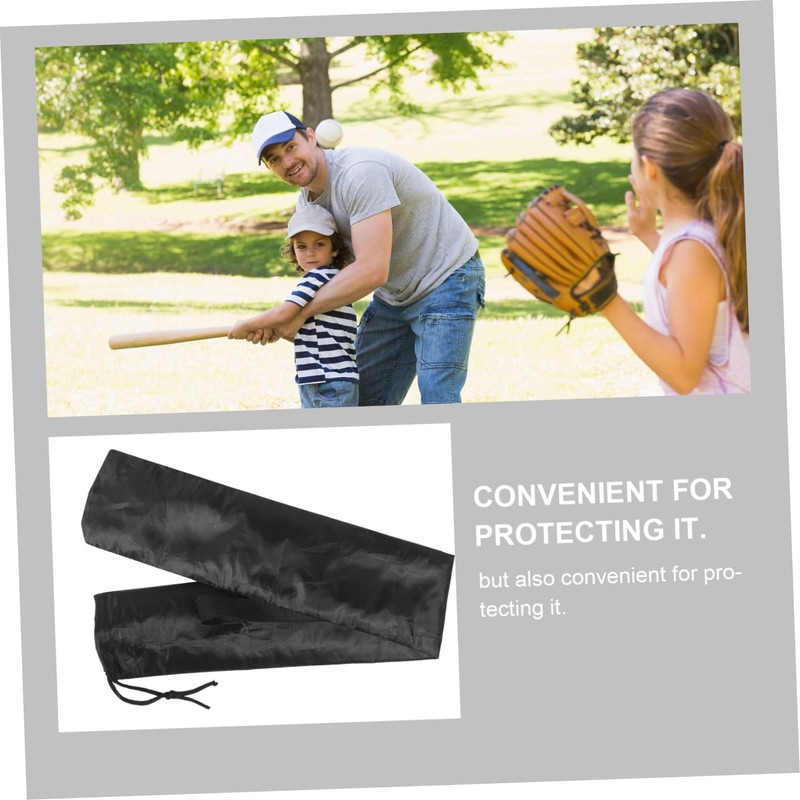 Totority 4pcs Protective Baseball Bat Sleeves with Shoulder Strap Durable