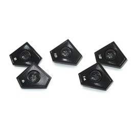 RunzeFeng New Golf Driver Weight Compatible with 2024 Cobra DarkSpeed LS Driver Dark Speed MAX Heel and Toe Weight Golf Accessories 6g 8g 10g 12g 14g (Black 12g)