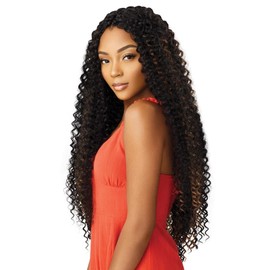 Outre X-Pression Twisted Up Long Length Yaki Curly Style Synthetic Hair Braid - PASSION CRUSH TWIST 24" (950)