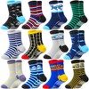 Welwoos 12 Pairs Stopper Socks Children Baby Boys Non-Slip Socks