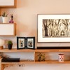 WISADD Horizontal 5X7 Picture Frames Double Hinged Wood Folding Photo