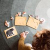 Wooden Montessori Animal Puzzles for Toddlers 2+ Years | Realistic
